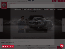 Tablet Screenshot of mcphillipsnissan.com